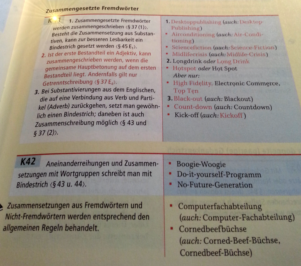 Bindestrich Regel 42 DUDEN
